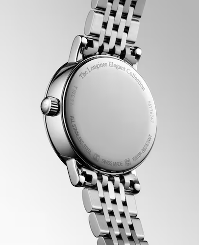 Longines Elegant Collection White Dial 30mm Steel Watch L4.330.4.11.6 - Picture 2 of 2