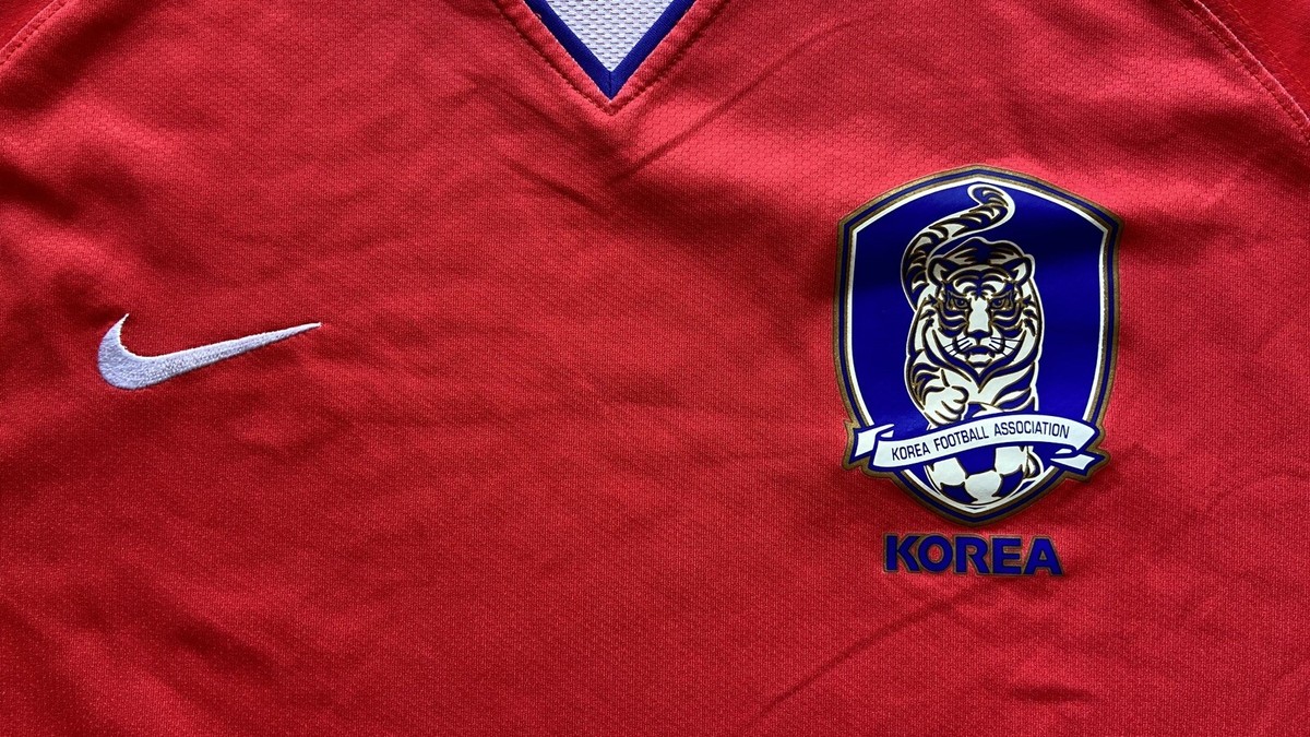 SOUTH KOREA 2006 2008 HOME FOOTBALL SHIRT SOCCER JERSEY NIKE