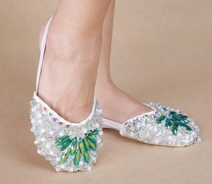 bridal belly shoes