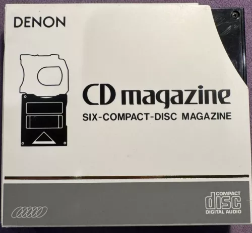 Denon 6-Disc CD Magazine Cartridge ACD-10 - Never Used - (2) Avail.