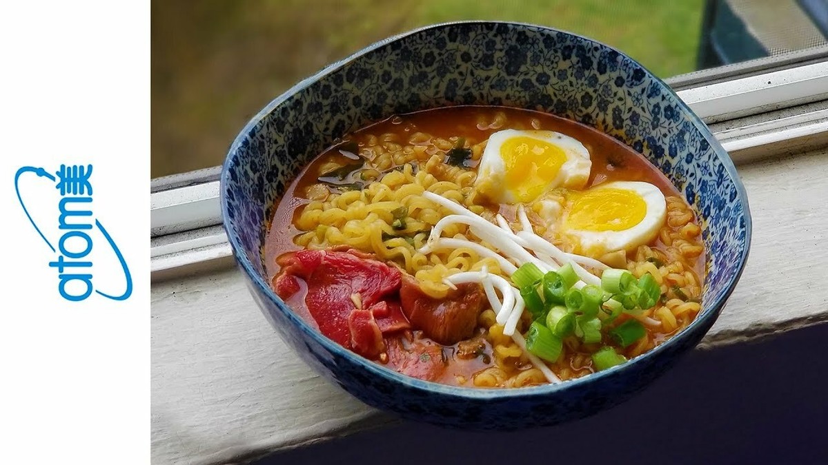 Atomy Potato Vegetarian Ramen 24 Packs Korean Instant Noodle Fiber