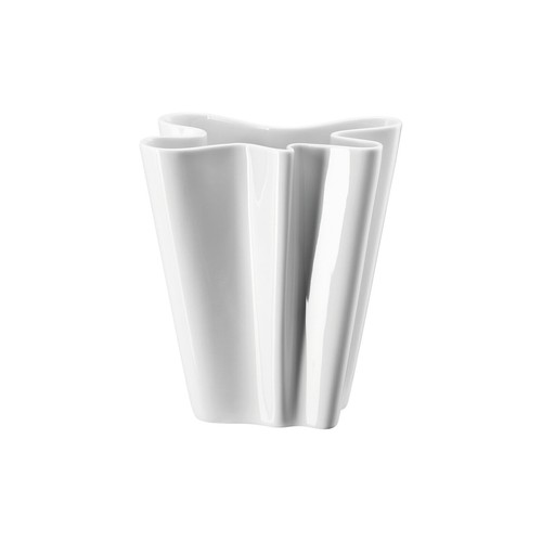 Rosenthal : La Chute Vase Porcelaine Blanche Design Cédric Ragot