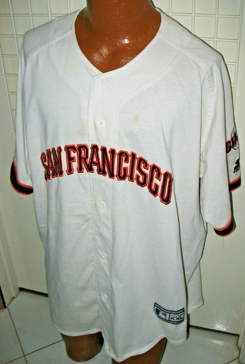 STARTER MENS XXL San Francisco GIANTS MLB Baseball 2010 World Series  Jersey