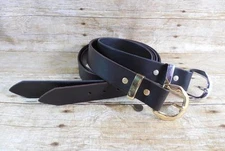 Amish-made Men USA Full Grain Leather Belts 1 1/2" 36 38 40 42 44 46 48 50 52 54