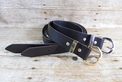Amish-made Men USA Full Grain Leather Belts 1 1/2