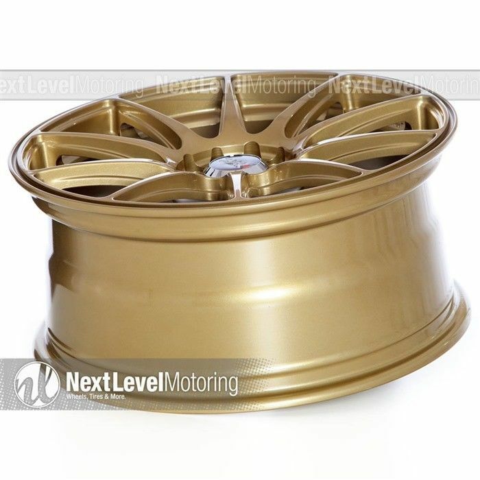 XXR 527 18X8 5X108 5X112 +42 GOLD WHEELS (SET OF 4) | eBay