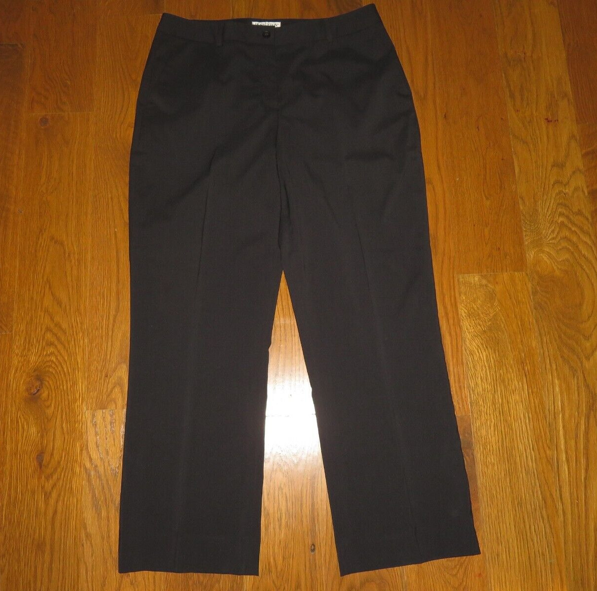 PENDLETON Black STRETCH Polyester/Rayon PANTS Sla… - image 1