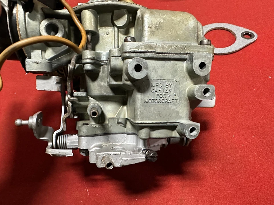 CARBURADOR CARTER FORD MERCURY GRANADA MONARCH 1980 NUEVO EN STOCK 7332S Foto 3 de 4