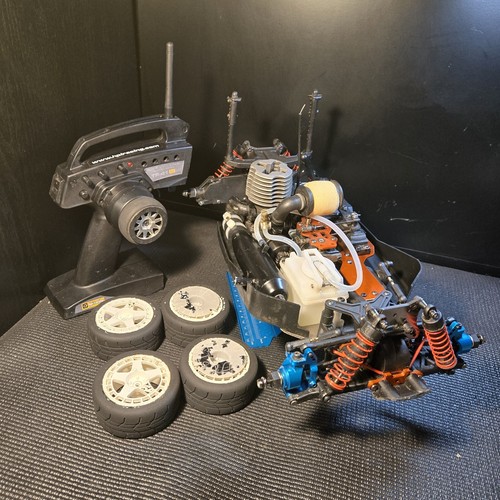 Rare 2012 HPI Ken Block WR8 3.0 Nitro 4WD 1552 TurboMac Gymkhana Dubai Wheel RTR - Picture 4 of 23