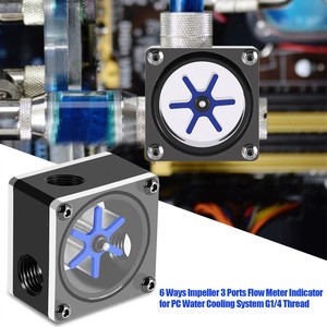 Computer Water Cooling Flow Indicator Flow Meter
