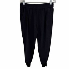 JOIE Black Mariner Joggers Crop Pants Sz S Career Casual Woman's
