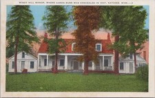 State View~Windy Hill Manor~Aaron Burr Was Concealed In 1907~Vintage Postcard