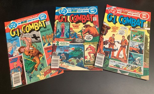 Wow! BIG Lot of *14* 1979-83 Higher Grade G.I. COMBAT $1/GIANTS! ≈ #214-249 +1! - Picture 2 of 17