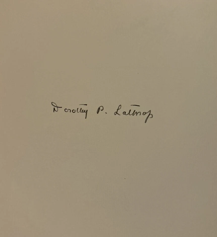 ANIMALS OF THE BIBLE Signed by Dorothy Lathrop 1937 First Edition First Printing - Image 4 of 4