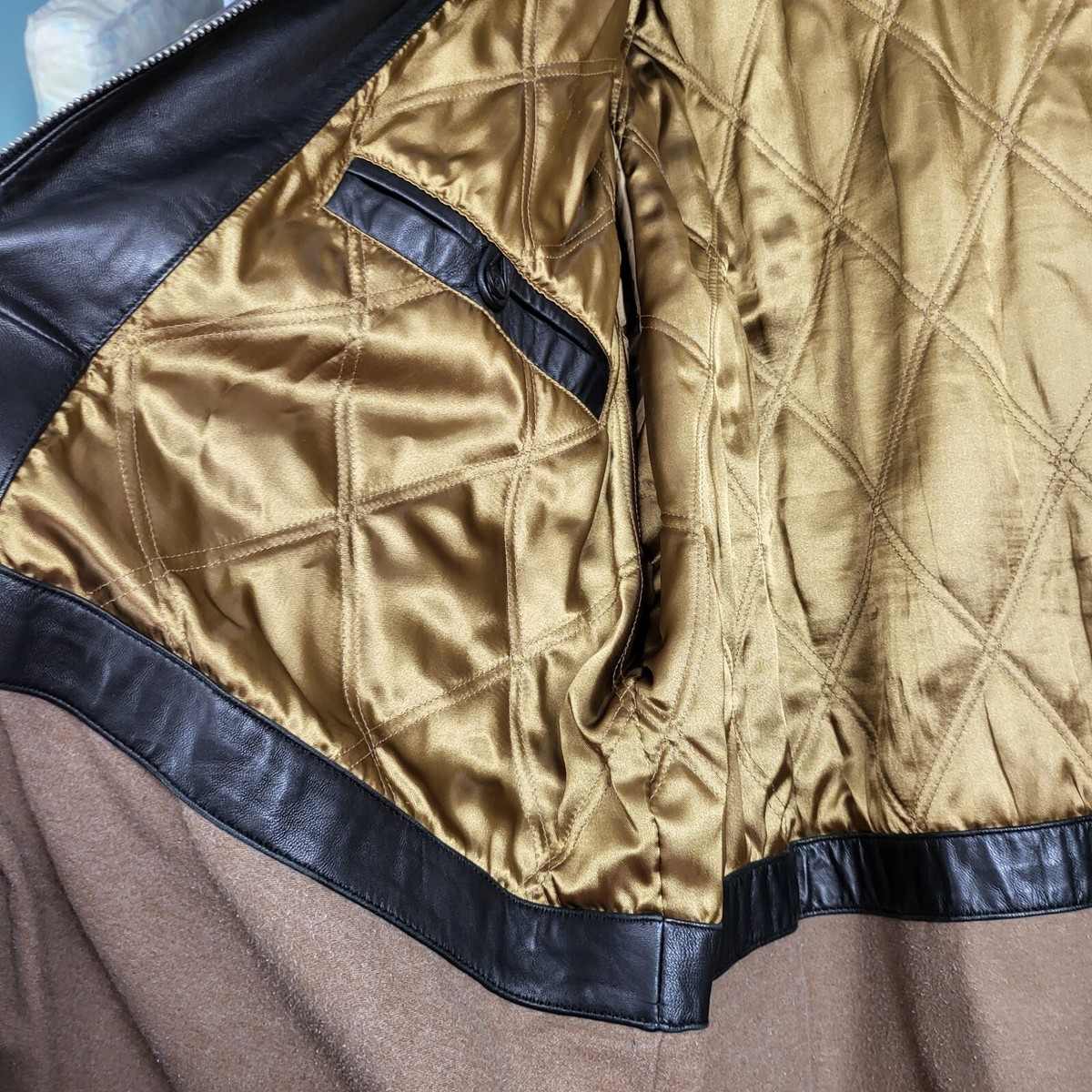 ジャケットAndrew Marc New York シャンパンゴールド ジャケットAndrew Marc New York シャンパンゴールド
