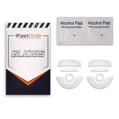 FeetGlide Skates for Roccat Kone XP Air Replacement Mouse Feet PTFE