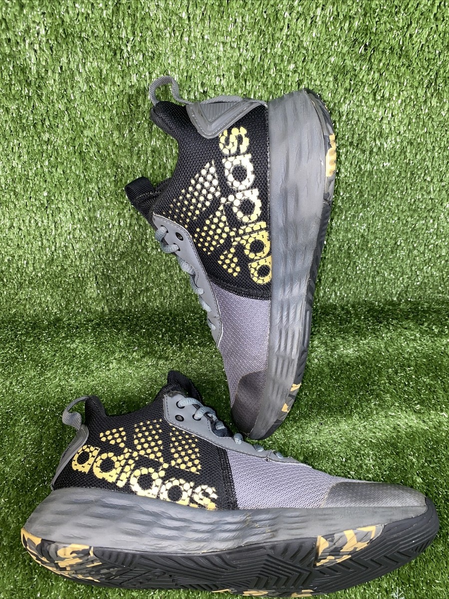 Adidas Own The Game 2.0 Grey Gold Basketball Shoes Sneaker  display picture 3