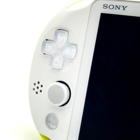 SONY PS Vita PCH-2000 Slim Lime Green White Wi-Fi FW:3.74 w/ Charger, Box "Mint"