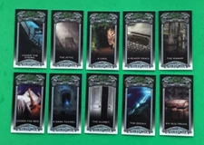 2020 ALLEN GINTER mini . FULL set of 10 . WHERE MONSTERS LIVE . GLOW IN THE DARK