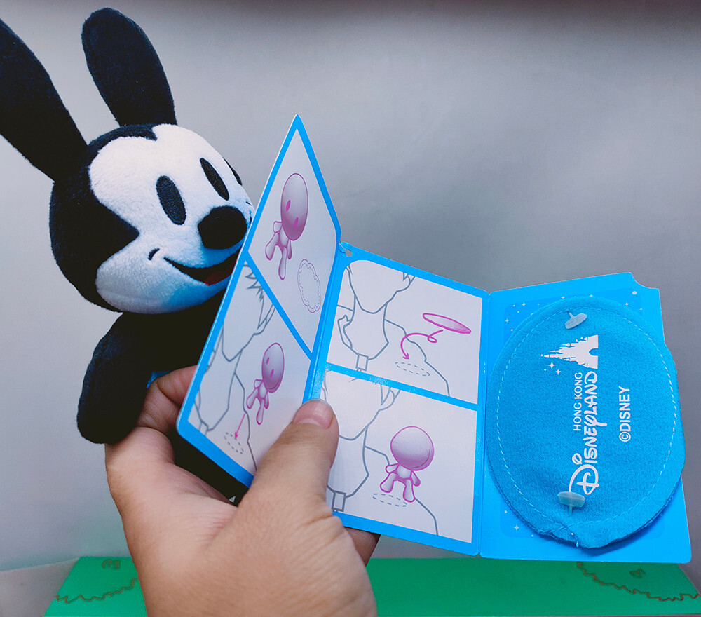 Disney Oswald Shoulder Pal Magnetic Plush Toy Doll Lucky Rabbit | eBay