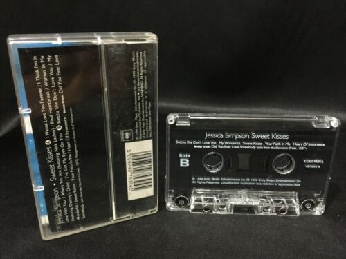 Jessica Simpson Sweet Kisses Cassette Tape (Columbia 1999) - Picture 2 of 3