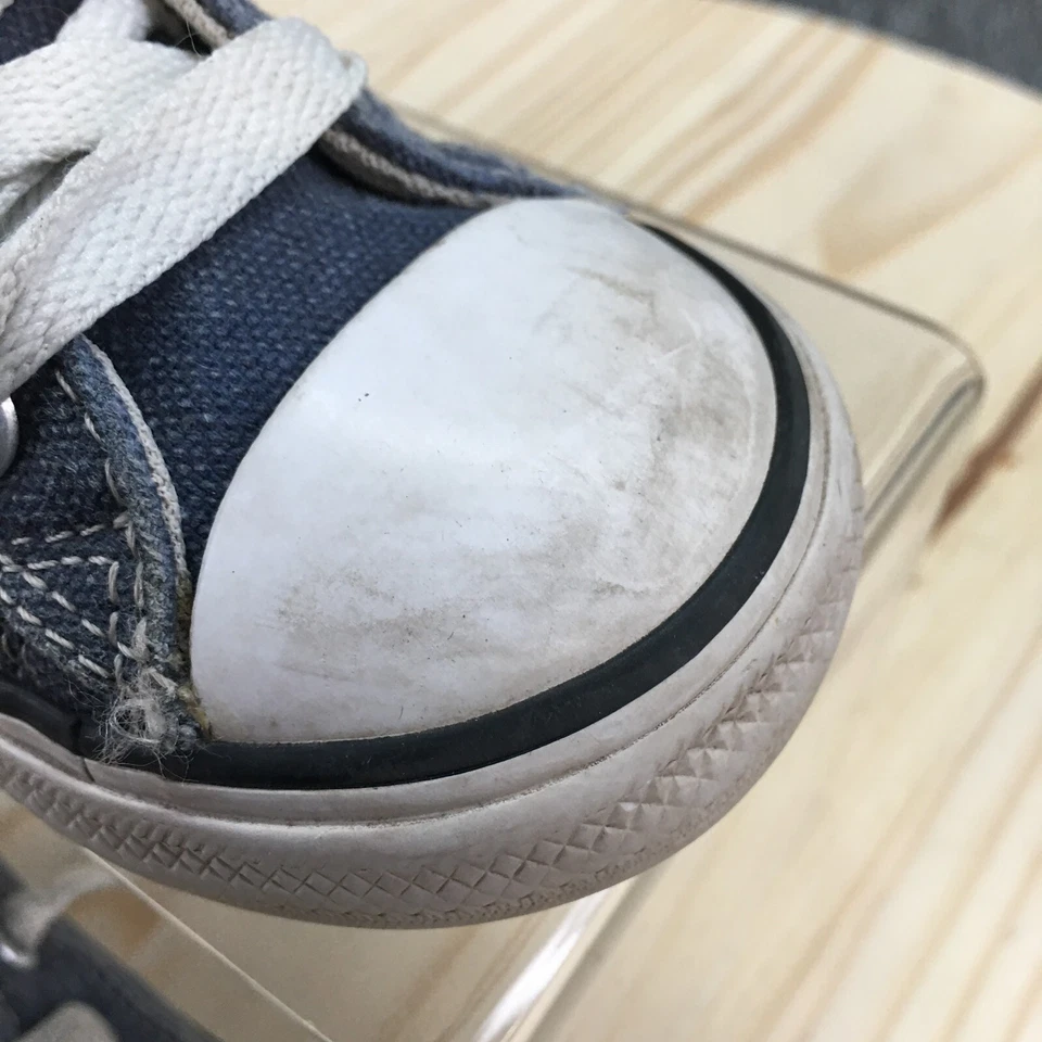 Converse Shoes Infant 9 Chuck Taylor All Star Low Sneakers Blue Canvas Lace Up - Image 4 of 4