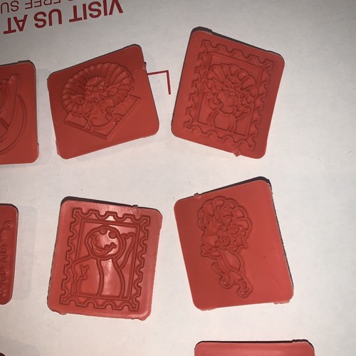 vintage Barney Rubber Stamp Set, 90s - Picture 3 of 6