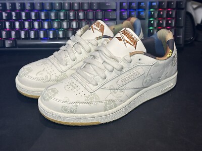 Size 5 - Reebok Kung Fu Panda x Club C 85 Chinese Calligraphy