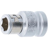 "Bgs - Bit-Adapter Mit Haltekugel | Innenvierkant 10 Mm (3/8\") | Innensechskant 8"