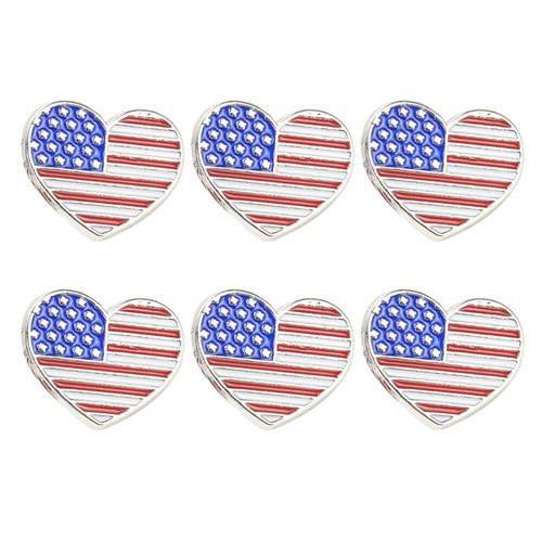 6 Pcs Flag Lapel Pin Medal Badges Festival Accessory Fashion eBay