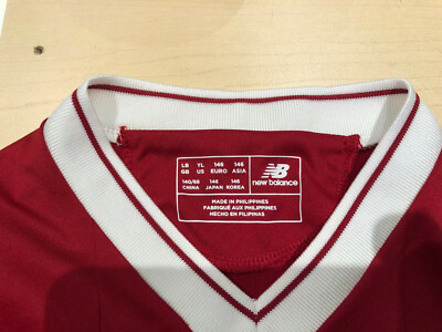 New Balance JT730005 Kids 2017-2018 Liverpool Home Soccer Shirt