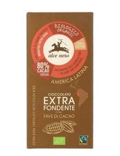 Chocolat Extra Noir Aux Fèves De Cacao Bio Alce Nero 100g