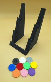 Virtual Boy Cartridge Display Stand, Tiered, Options Up To 5 Carts, 3D Printed