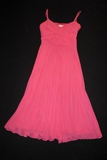 Red Herring Special Edition Pleated Dress Pink Size 8 Prom / Party / Wedding