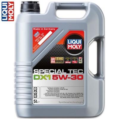 LIQUI MOLY 3766 Special Tec DX1 5W-30 Hightech Leichtlauf Motoröl Synthese 5L