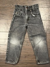 Vintage Little Levis Size 4 Black "R" tab Made In USA