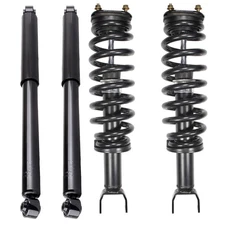 2 Front Struts w/Spring & 2 Rear Shocks Kit For 2006-08 Dodge Ram 1500 4wd 5.7L