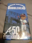 David Justice World Series Champion Atlanta Braves SGA Bobblehead in Box
