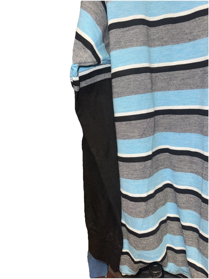 Long Sleeve Polo Collard Shirt  Striped By Swiss Cross XL - Image 4 of 4