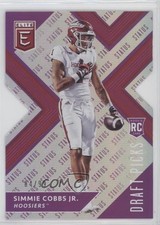 2018 Elite Draft Picks Status Purple Die-Cut Variation 84/99 Simmie Cobbs Jr 6ks