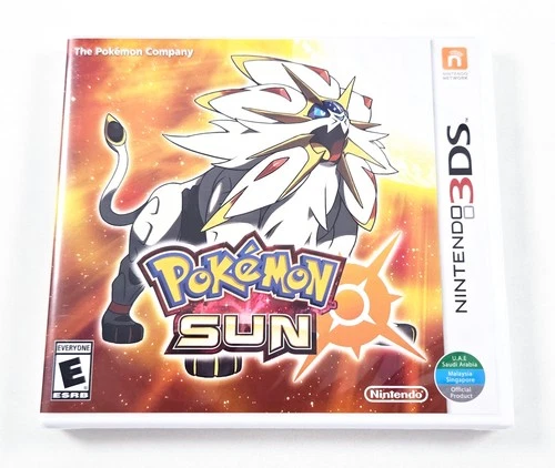 POKEMON SUN NEW FACTORY SEALED 2016 Authentic Nintendo 3DS