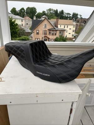 Saddleman Motorcycle Seat for Harley Davidson Models