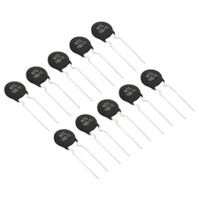 NTC Thermistors Resistors, 10Pcs 10 Ohm NTC 10 D-13 Temperature Sensor