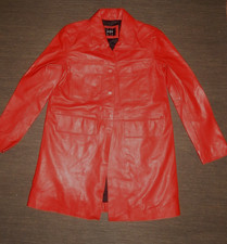 Be Edgy Berlin Ledermantel Kurzmantel Rot BeMelissa Gr.S