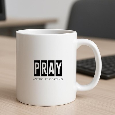 Gebetstasse Geschenk Bibelvers bedruckt Tasse christlich Tee Kaffeetasse Keramik Kirche UK