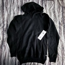 Alo Yoga Triumph Fleece Hoodie Black Men s Size Small New Athleisure Loungewear