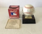 Nolan Ryan Signed Autographed American League Baseball Ball Case Box COA