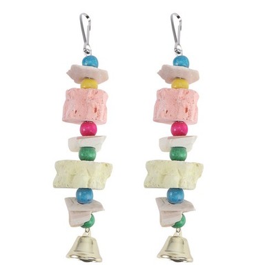 2 Pcs Kauspielzeug Für Vögel, Vogelkäfig Wellensittich Vogelbeißspielzeug