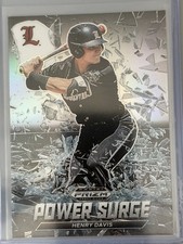 2021 Panini Prizm Draft Picks - Power Surge Henry Davis #PS-HD Silver Prizm (RC)