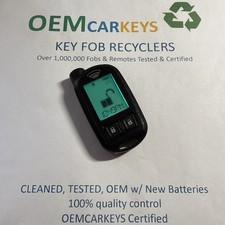 Astrostart 2-way Lcd Screen Remote Fob Transmitter Ezsdei7752 655-tx Tested 888